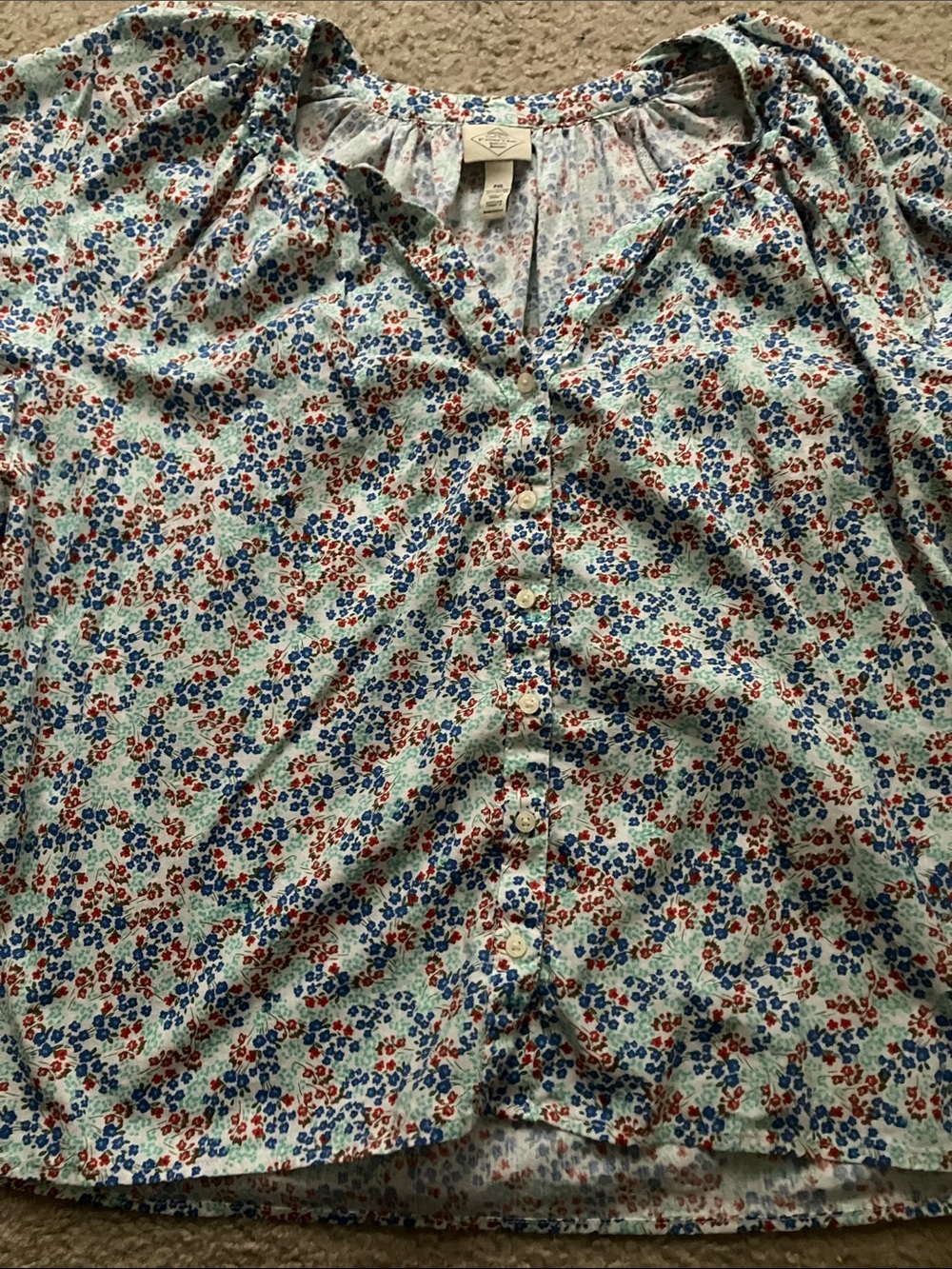 Floral blouse
